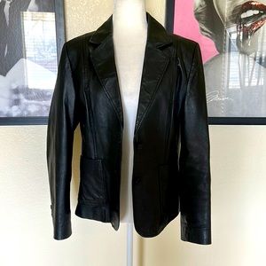 Leather jacket